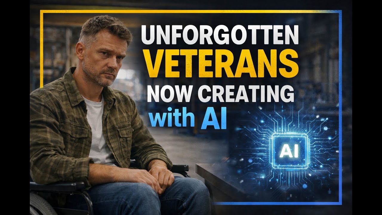 Wounded. Overlooked. Still Capable — Ukrainian Veterans Rebuild Through AI