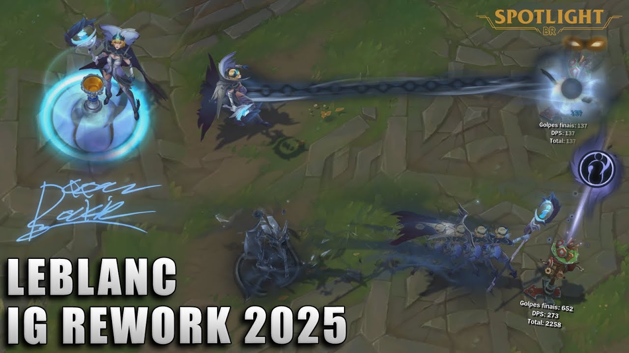 IG Leblanc (Rework 2025) - Skin Spotlight PREVIA