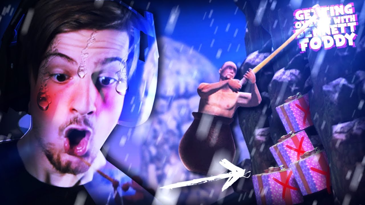DO NOT EVER OPEN THE PRESENTS (Jump-scare inbound..) || Getting Over It (Part 5)