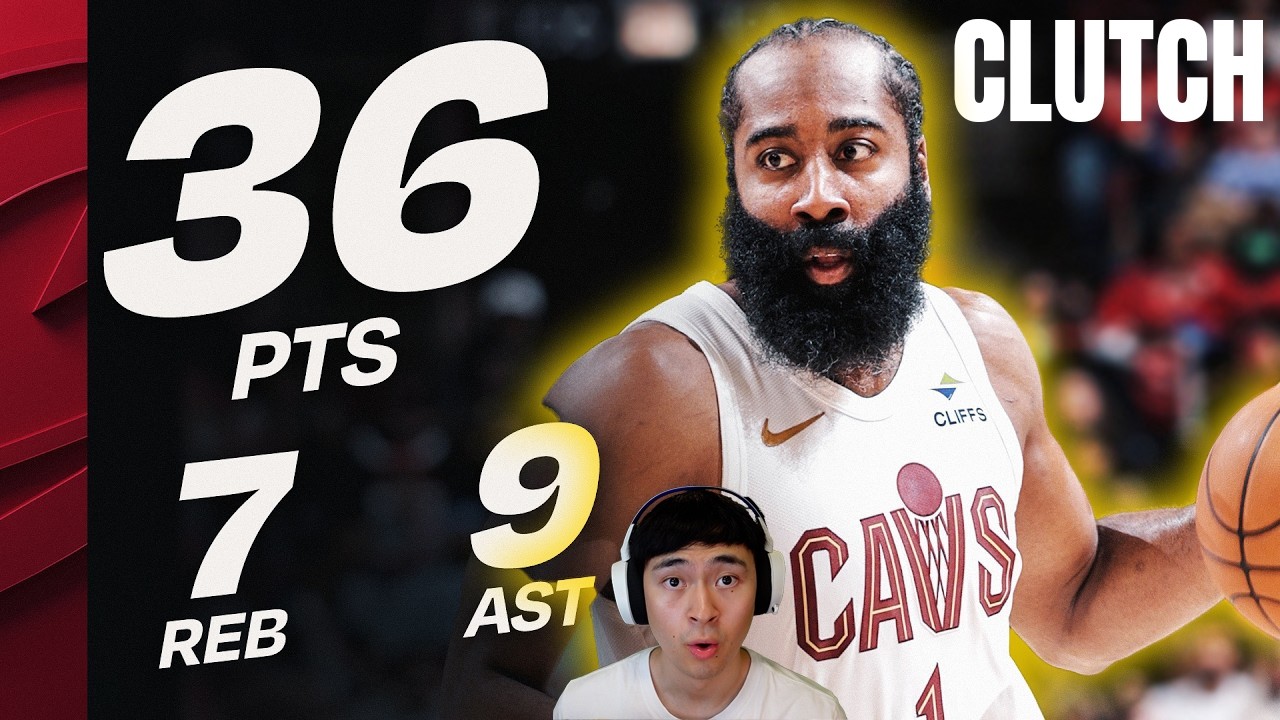 FEAR THE BEARD 😤 Harden DROPS 36 & CLOSES IT OUT 🔥