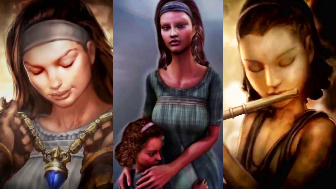 All Kratos' Family Scenes in GOD OF WAR series (wife, daughter, mother, brother, father)