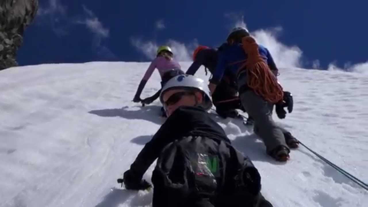 Climbing West Face of Serratus