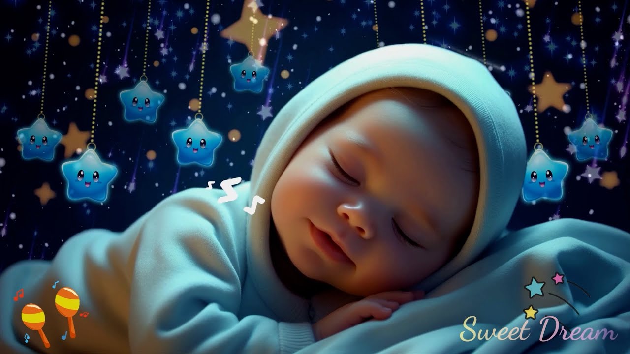 Baby Sleep Music 💤 Mozart & Brahms Lullabies | Sleep Instantly in 3 Minutes for Bedtime Calm