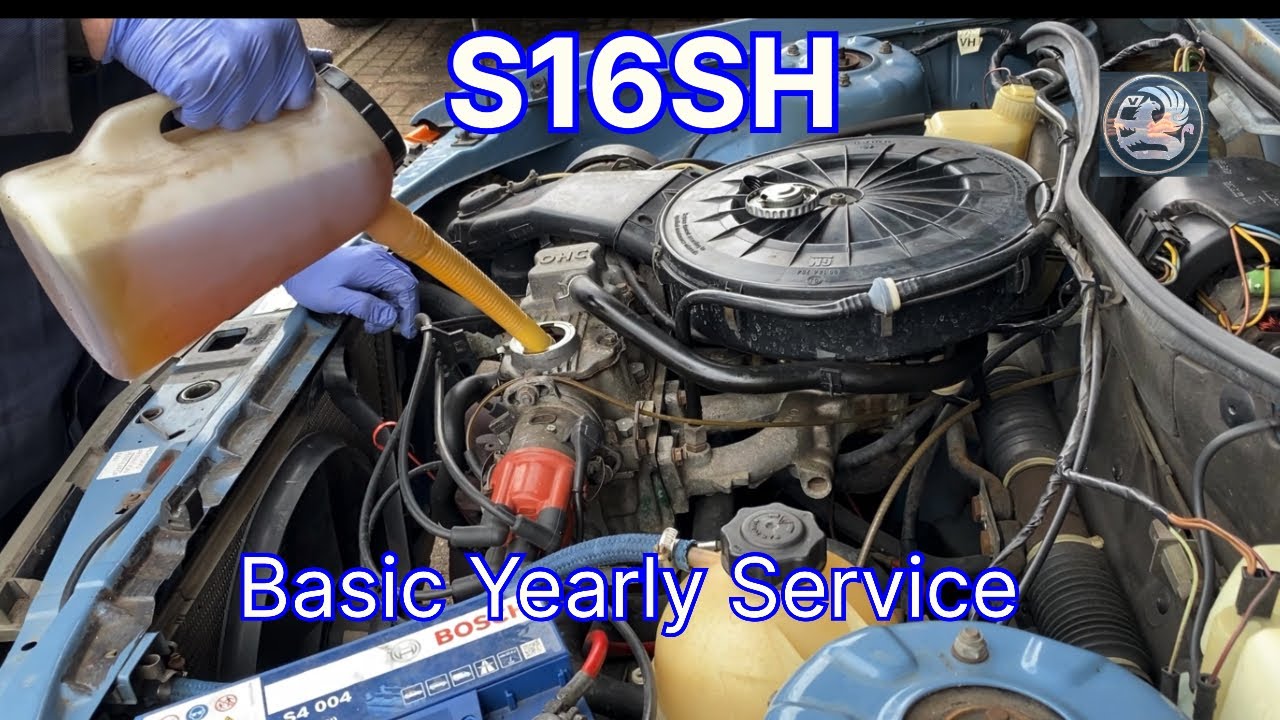 1986 Vauxhall Cavalier Basic Oil Service
