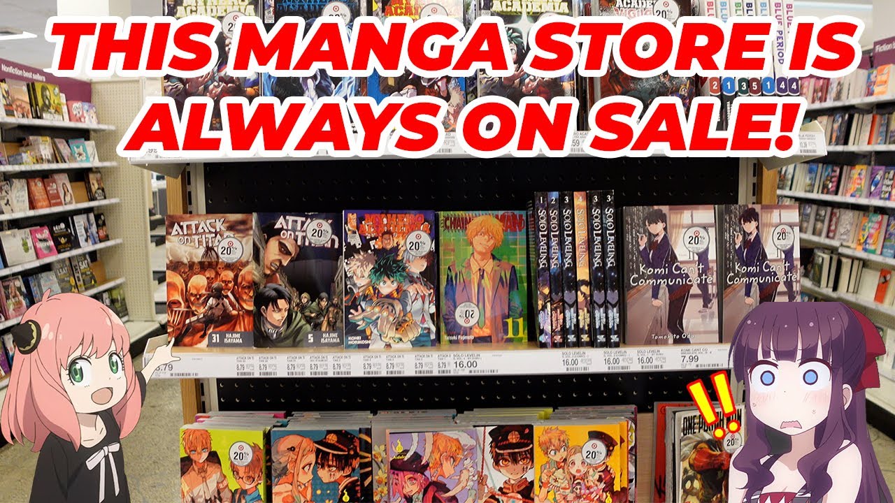 This Might Be The Most UNDERRATED Place to Buy Manga... | Manga Shopping at Target!