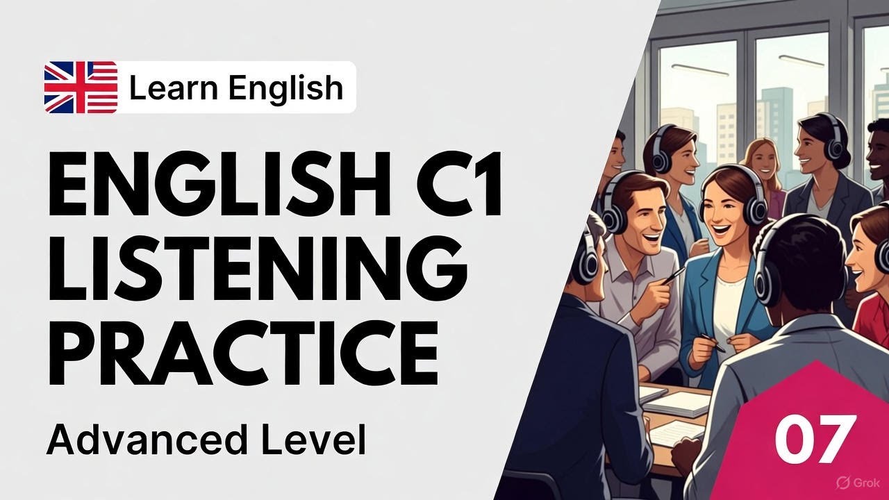 English Listening Practice C1 – Advanced Level