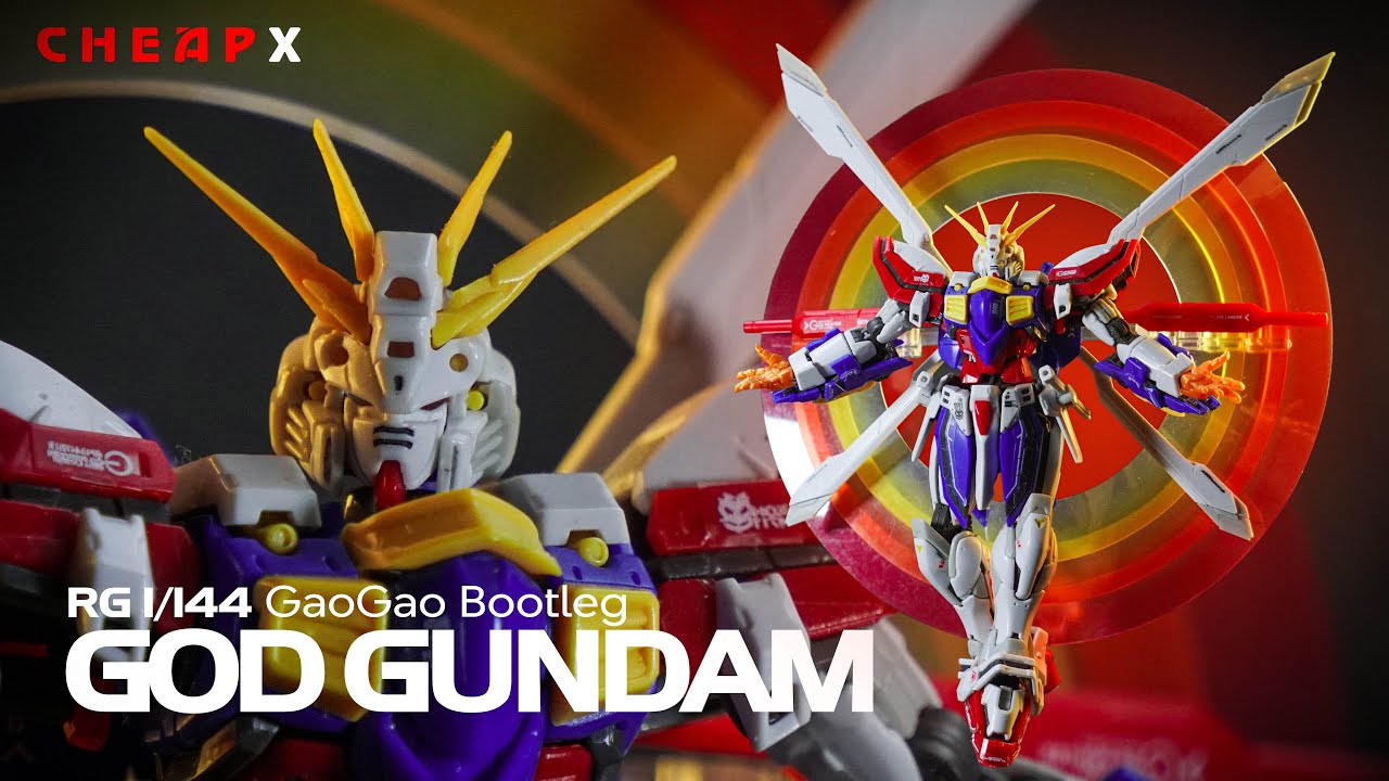 God Gundam | RG 1/144 | Bootleg | Speed Build | ASMR - Dạo này trôn Ae hơi nhiều :)