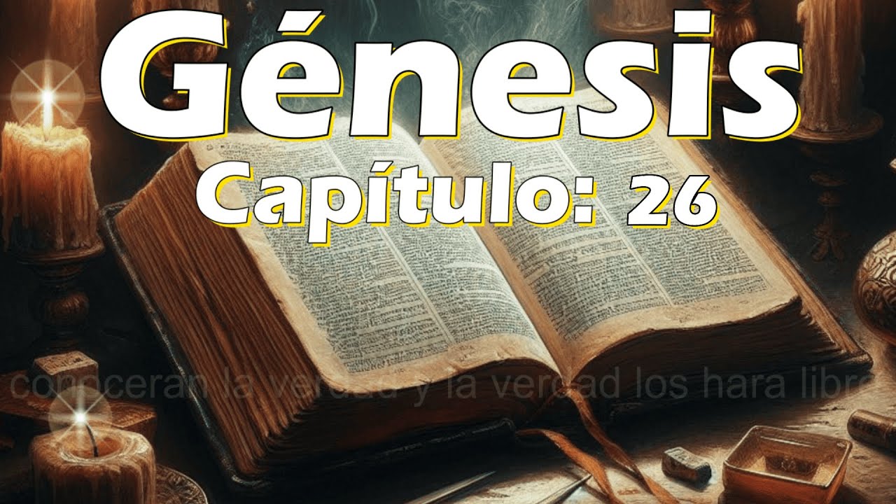 GENESIS 26 - ESTUDIO BIBLICO - A TRAVES DE LA BIBLIA - audio biblia - #biblia #genesis #amor #dios