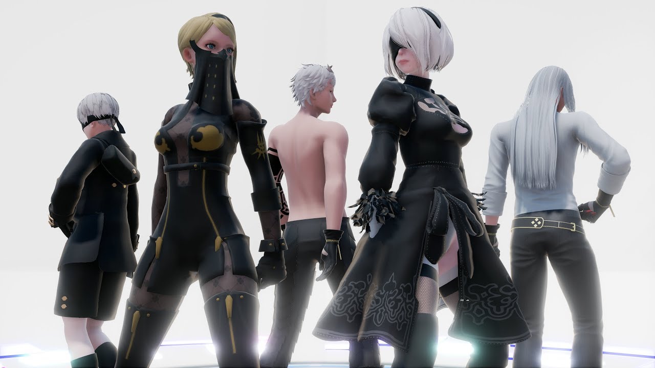 【MMD】一騎当千 Ikkitousen【NieR:Automata】[4K UHD]