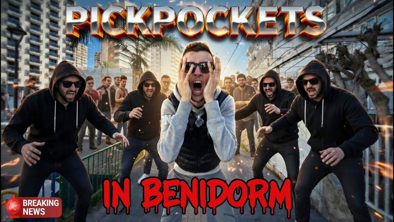 Muggers Alley in Benidorm EXPOSED! Avoid Pickpockets