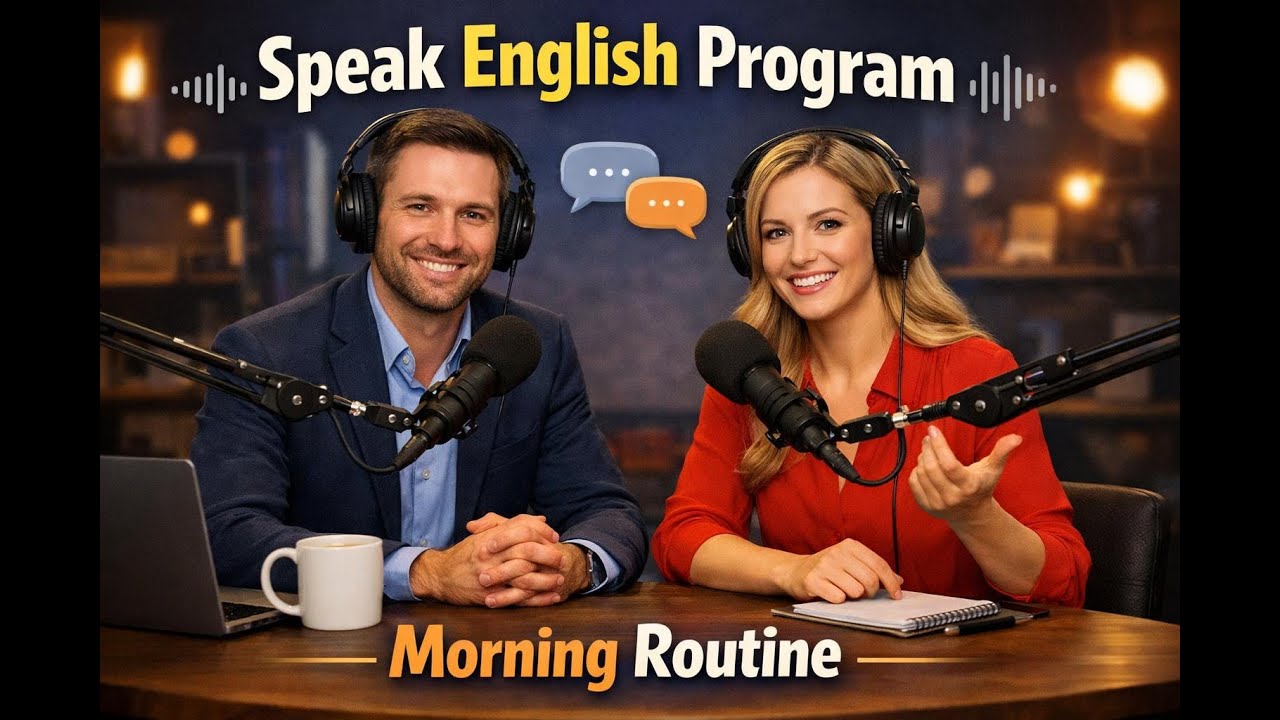 Learn English quickly with podcast | Morning routine| Episode 03