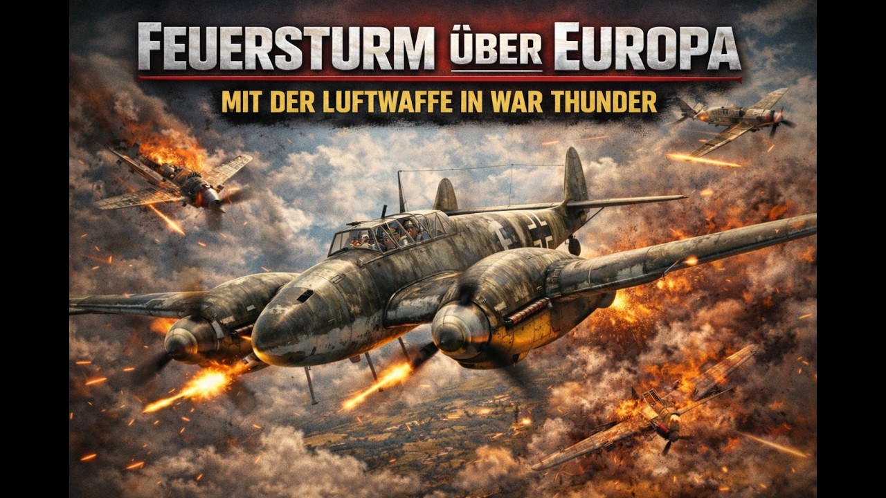 Feuersturm über Europa – Mit der Luftwaffe in War Thunder