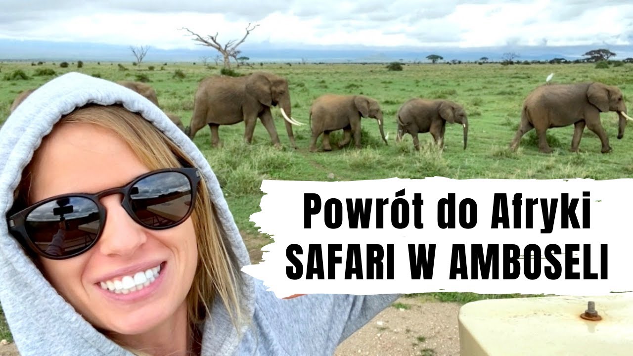 💃 Wracamy do Afryki! TYSIĄCE SŁONI W AMBOSELI NATIONAL PARK 💗