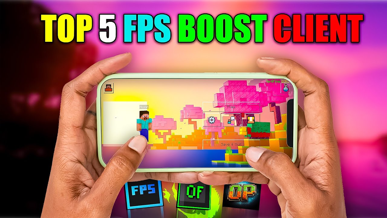 Top 5 Fps Boost Client for Minecraft Pocket Edition 2025 🚀