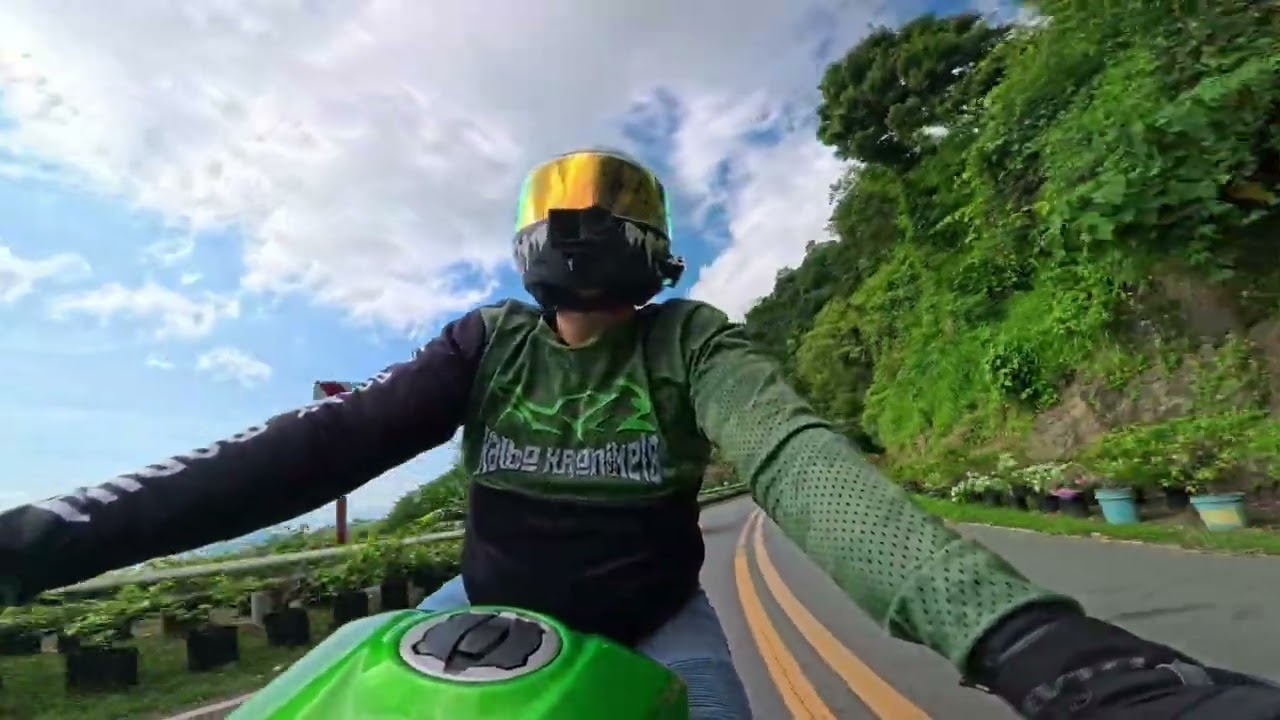 POV in 4K | PURE SOUNDS | KAWASAKI Z400 | - TALISAY BREAKFAST RIDE