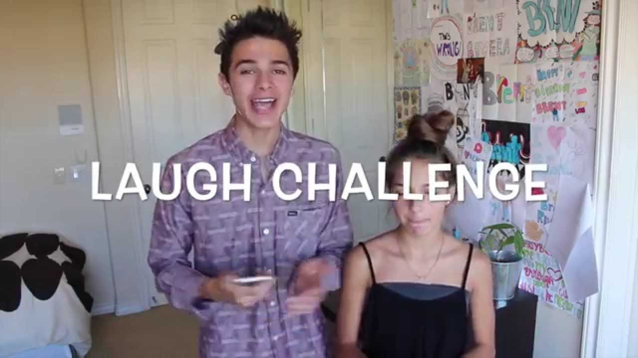 Laugh Challenge (w/ Lexi) | Brent Rivera