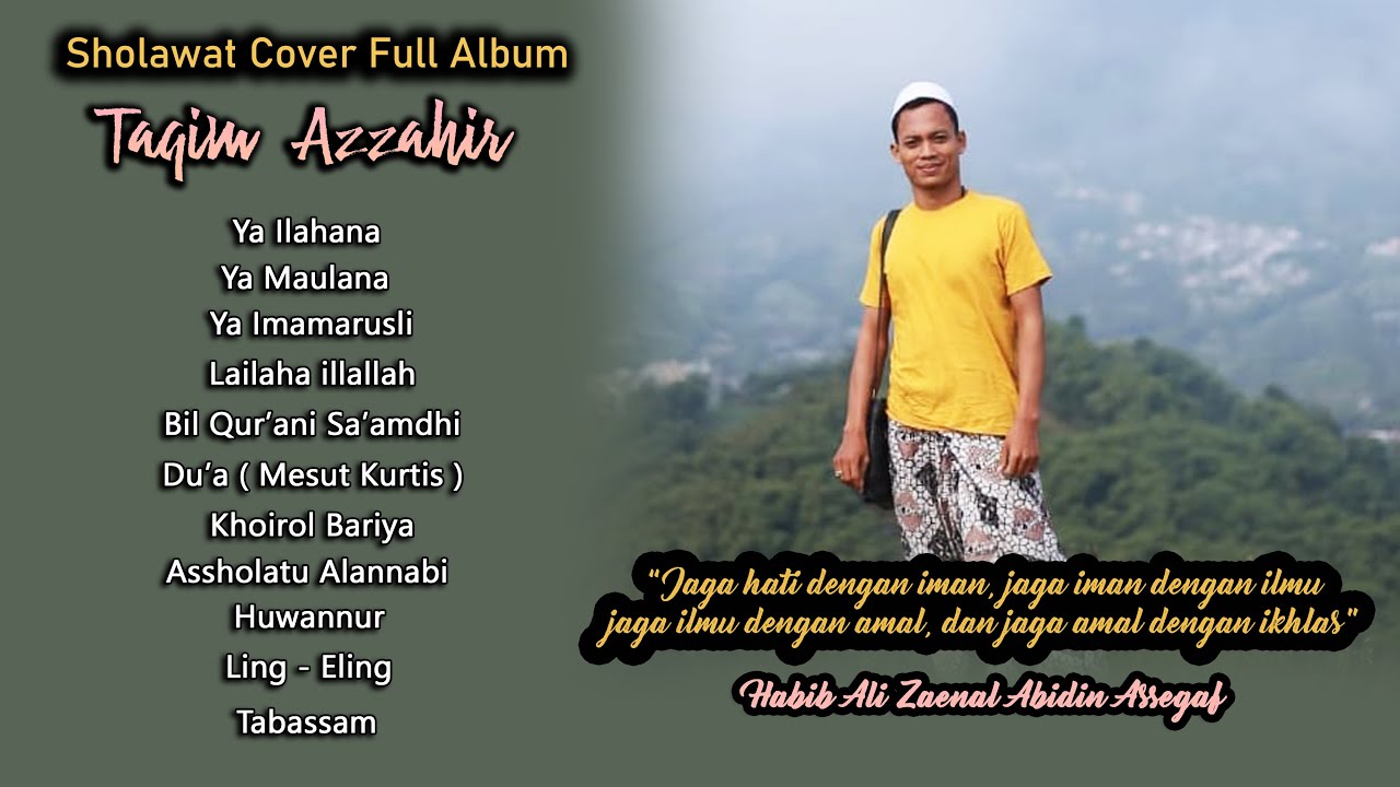 KUMPULAN SHOLAWAT TERBARU AZ ZAHIR 2024 | Taqim Azzahir Cover Sholawat Akustik Syahduu