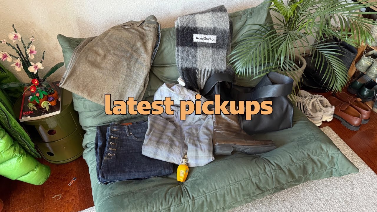 winter latest fashion pickups (acne studios, PAF, our Legacy, xerjoff etc.) + giveaway