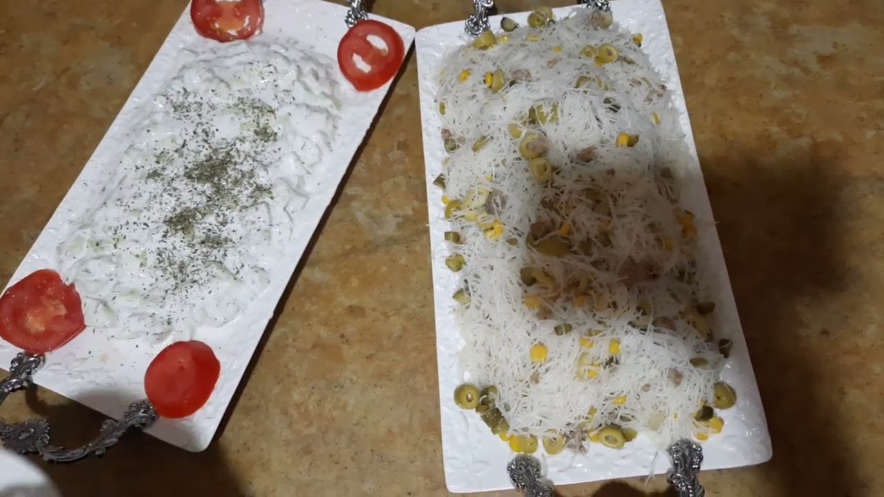 2 سلطات صيفية سريعة التحضير من أسهل ما يكون😋