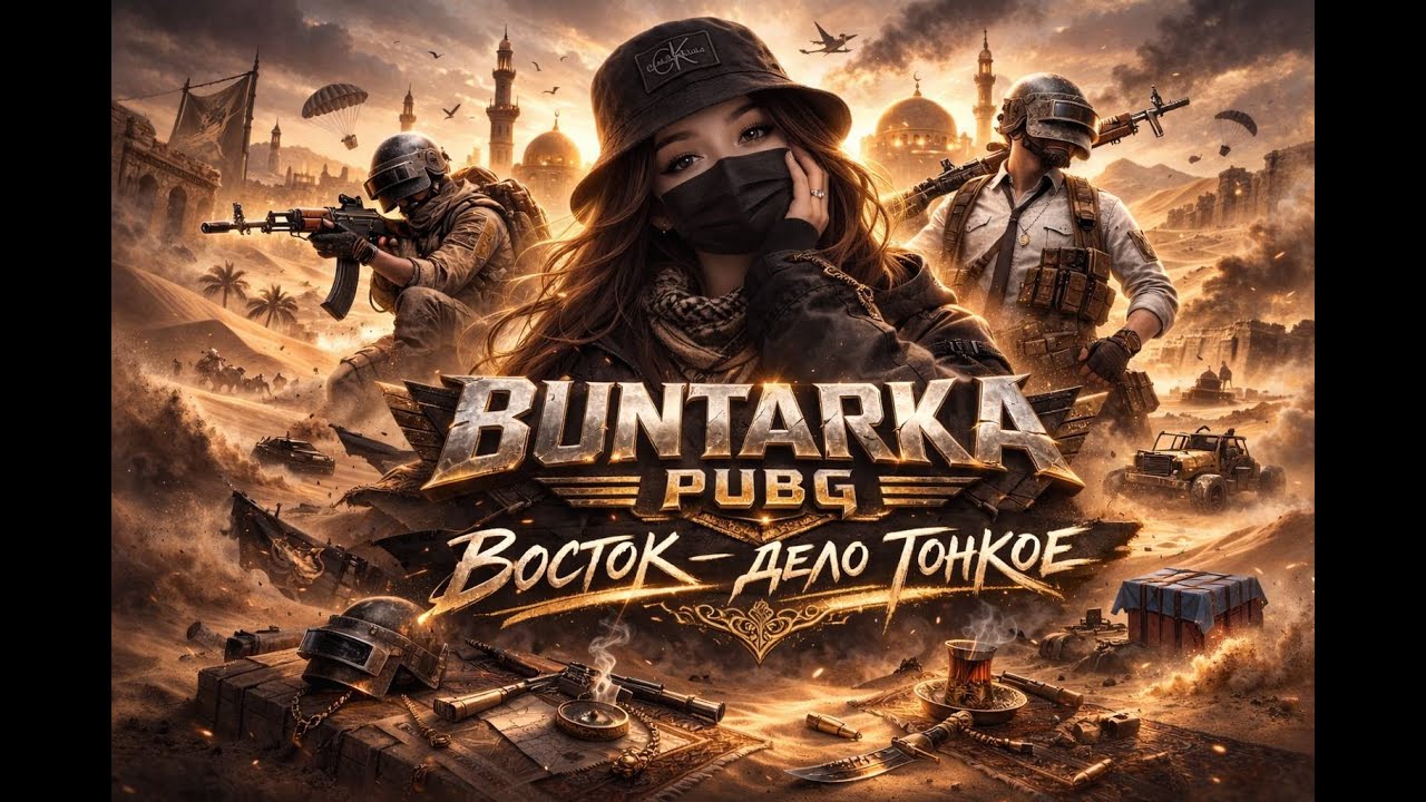 🛑PUBGM BUNTARKA 🛑СТАЛЬНОЙ ХАРАКТЕР ВОСТОКА🔥#LiveStream#pubgmobile#Gaming#BUNTARKA
