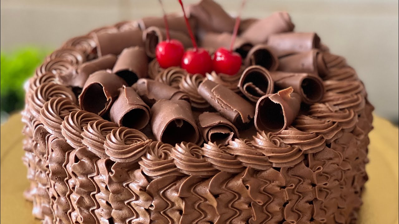 MOUSSE DE CHOCOLATE PERFEITA PARA RECHEIO E COBERTURA 