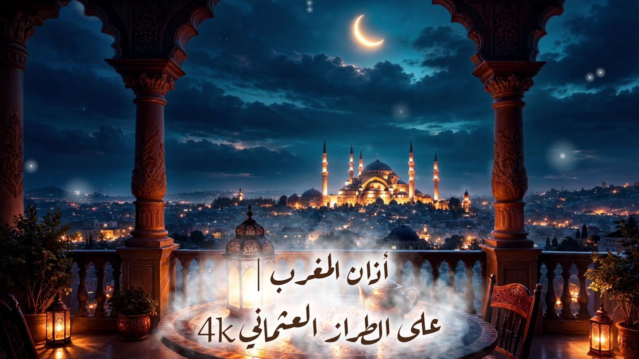 أذان المغرب | على الطراز العثماني 4k