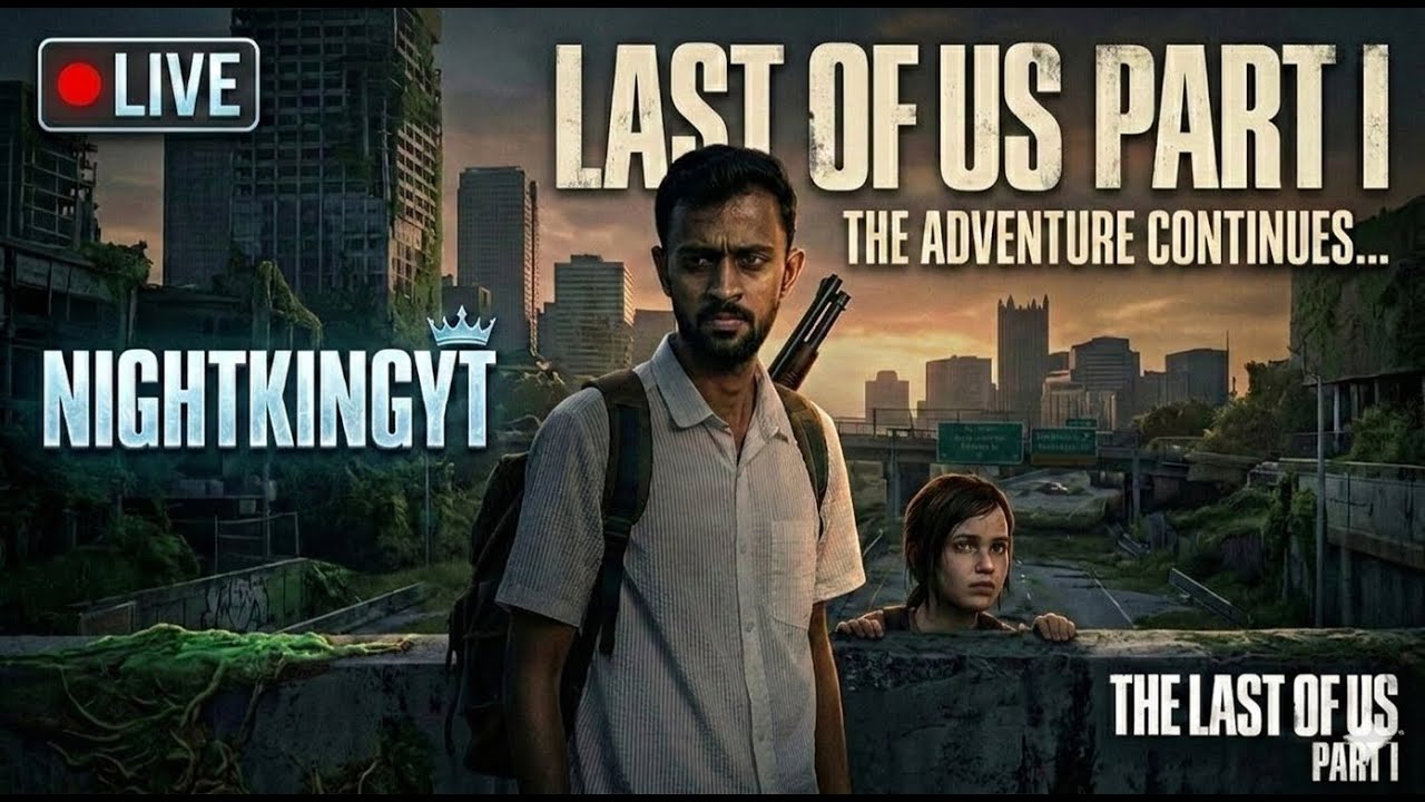 THE LAST OF US PART 1 || STORY GAM WITH NIGHTKING || ROAD TO 2K SUBS #lastofus #storygame #nightking