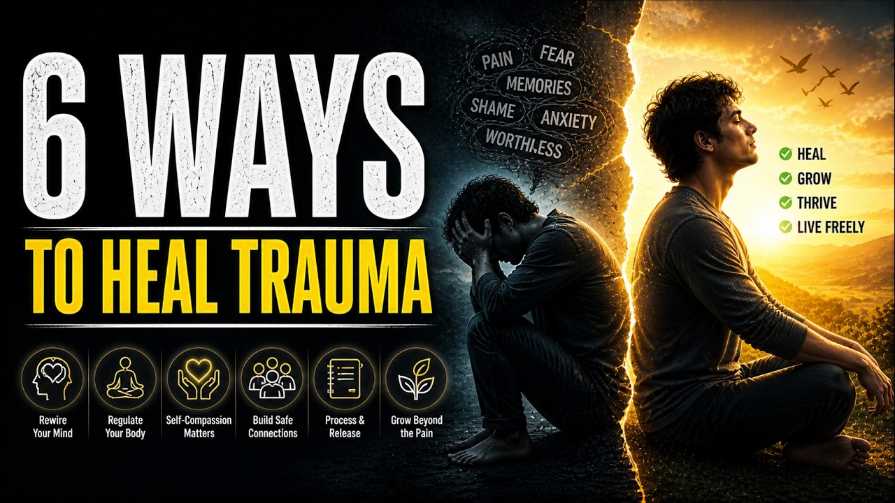 6 Powerful Ways to Heal Trauma Without Medication - Bessel van der Kolk Therapy