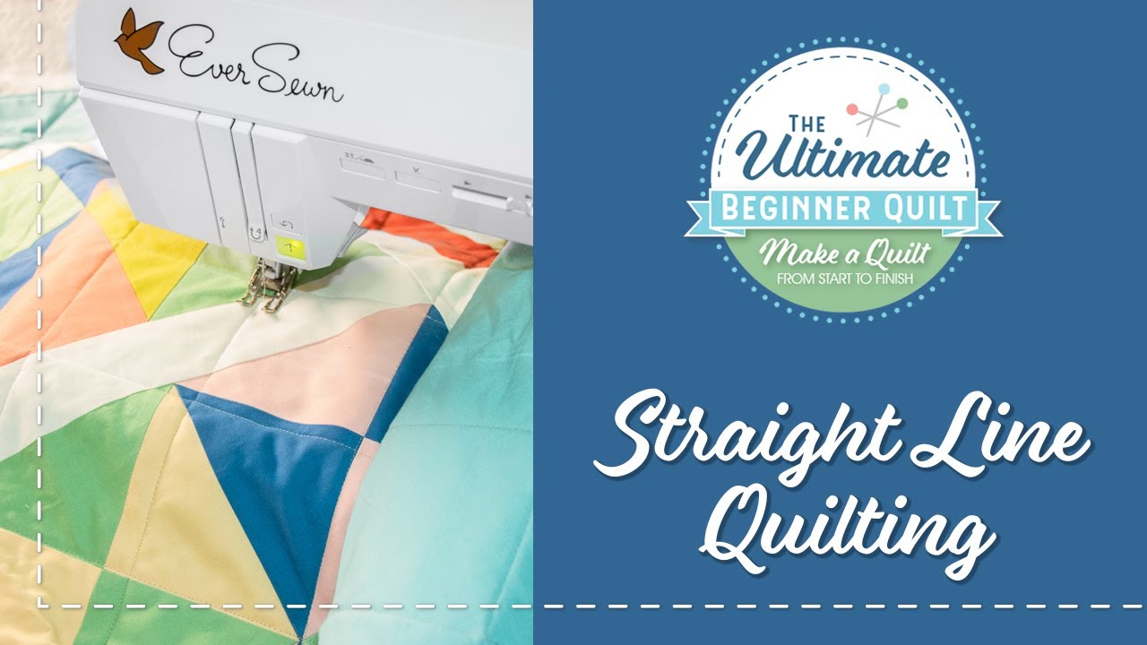 Learn How to Make a Quilt - Straight Line Quilting For Beginners | Fat Quarter Shop