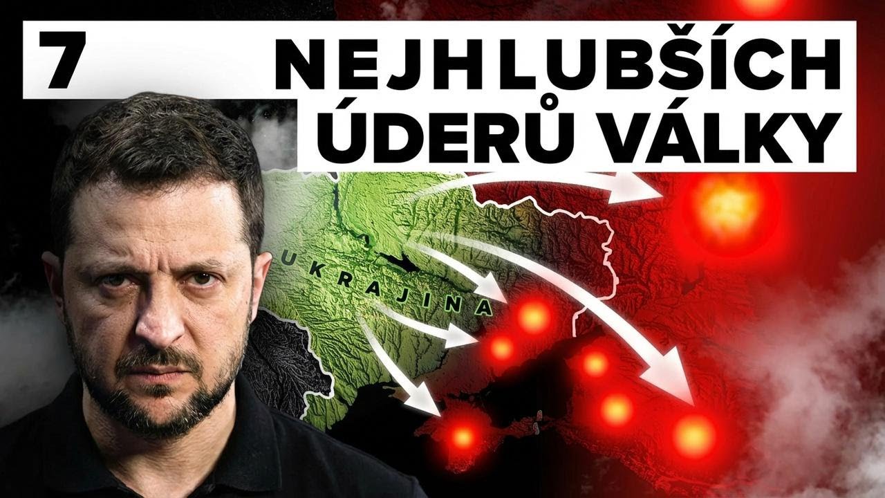 7krát, kdy Ukrajina udeřila hluboko v Putinově týlu