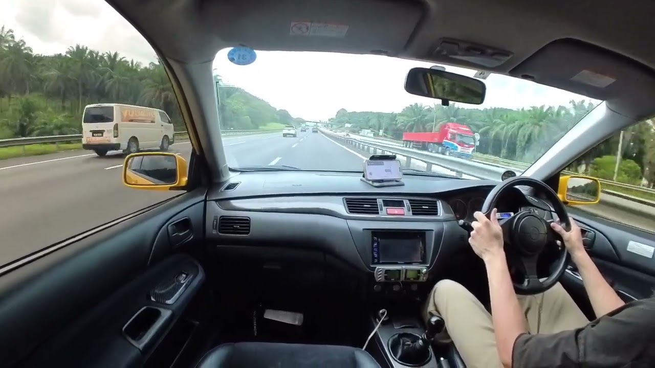 MITSUBISHI EVO 7,8,9 EVOLUTION - POV 580KM DRIVE ​⁠- KUALA LUMPUR - CT9A - MIVEC TURBO 6 SPEED