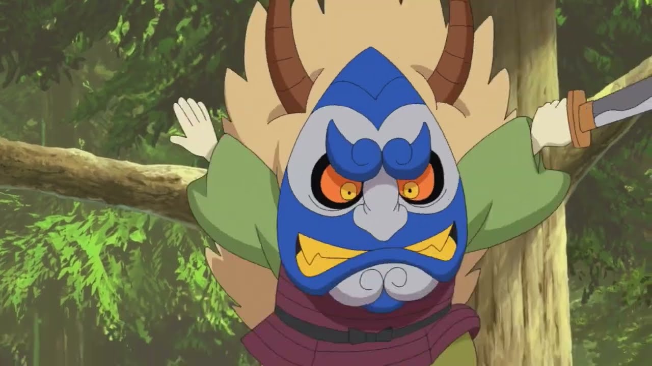 妖怪ウォッチ♪  第５５話　妖怪時代劇　ブシニャン武芸帳　ブシニャン　VS  なまはげ