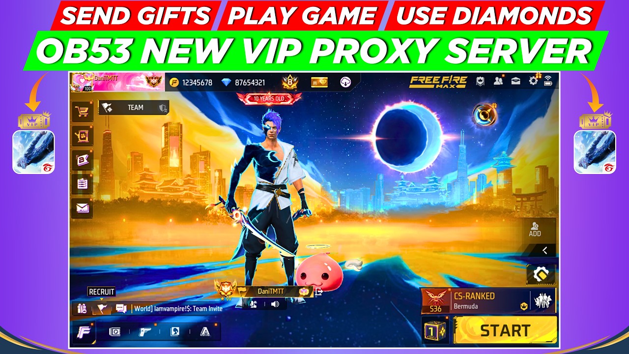 How To Download Free Fire OB53 New Proxy Server | Latest VIP Proxy Server Free Fire New Update OB 53