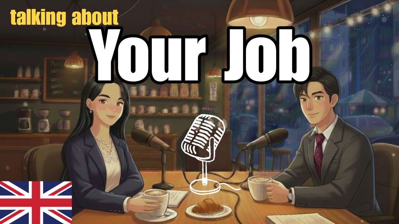 How to Talk about Your Job in English | English conversations practice