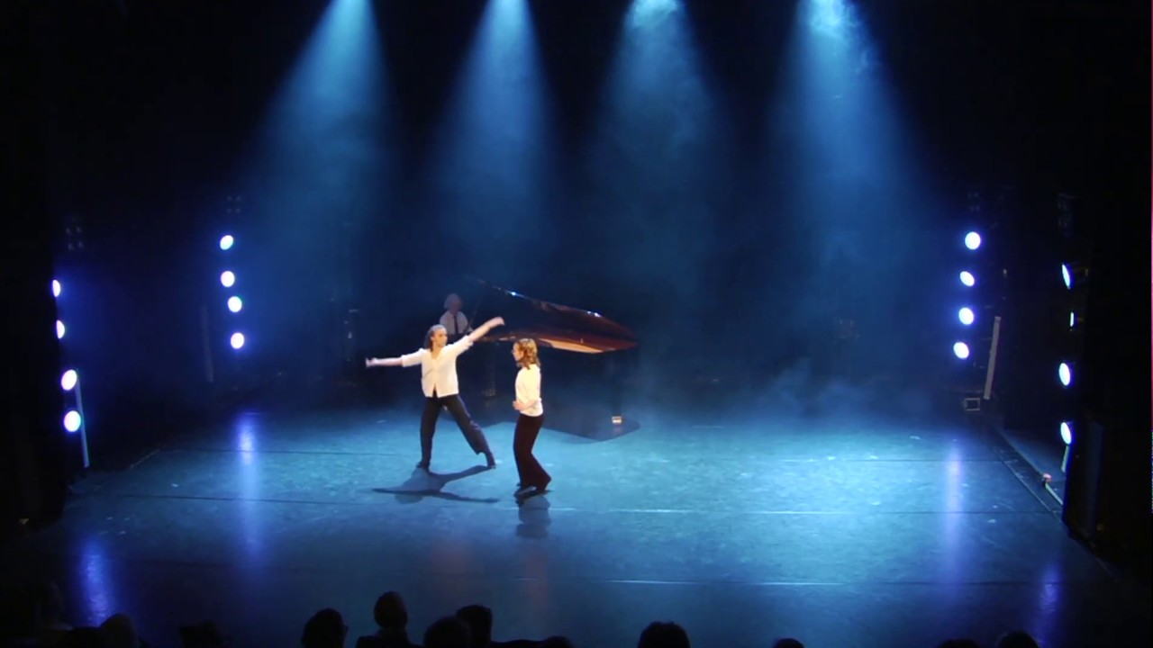 Piano improvisation with dancers