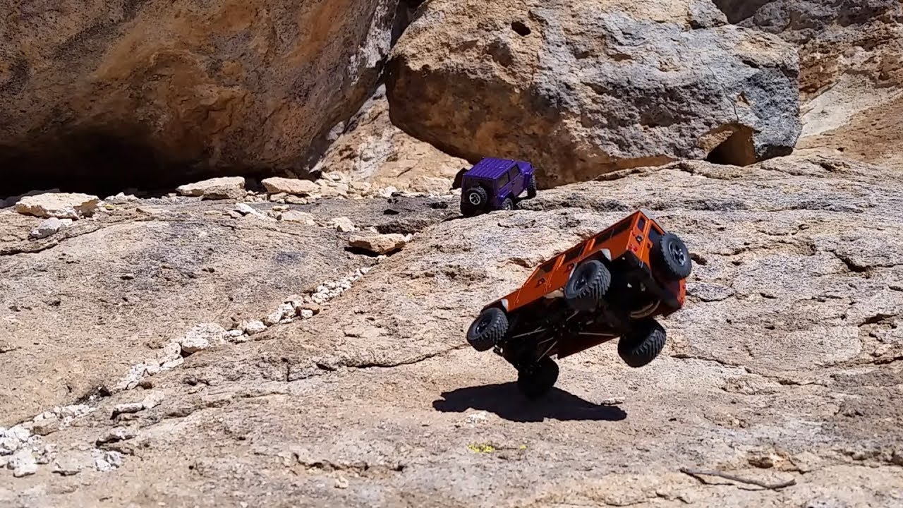 RC Micro Adventure: Orlandoo Defender D110 & Jeep Rubicon / OH32A03 OH35A01
