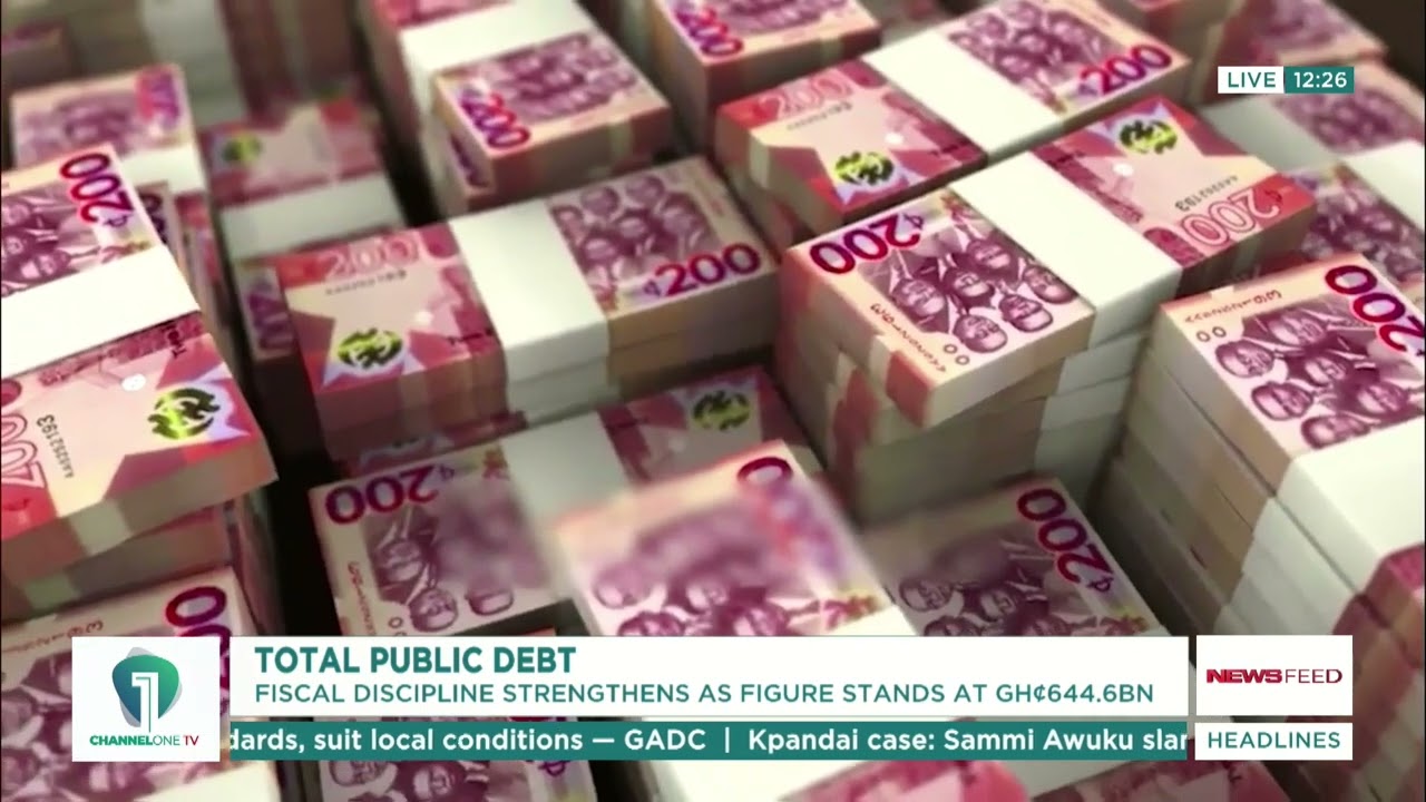 Public Debt Update: Ghana Records GH¢644.6bn With Improved Discipline | News Feed