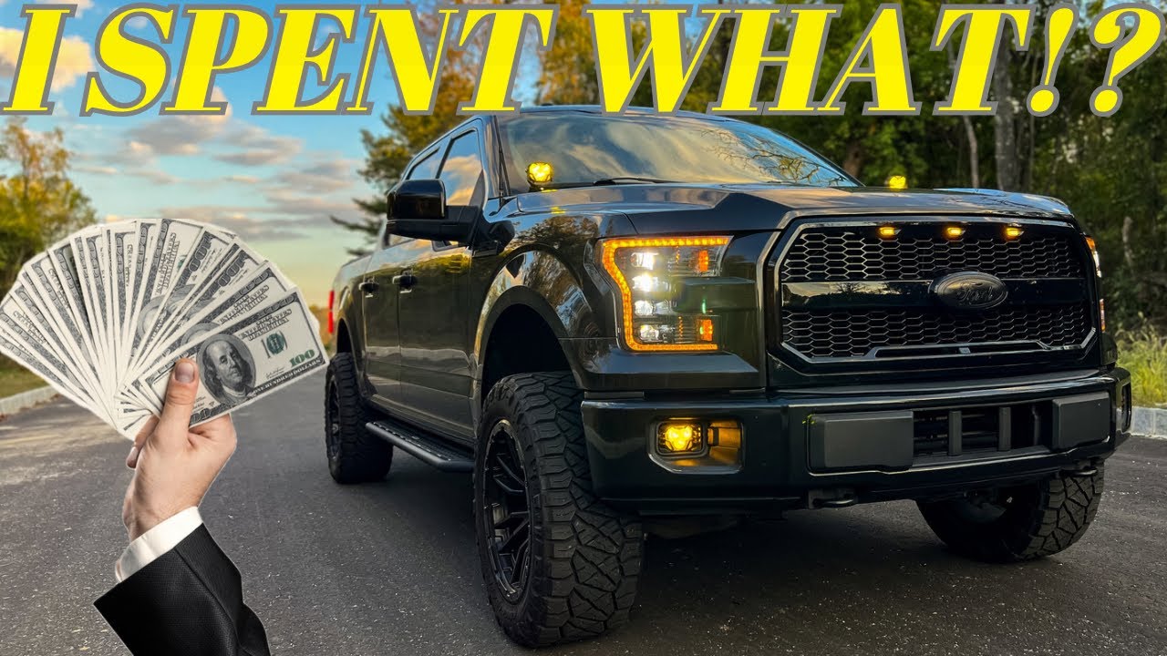 My Ford F150 Complete Mod Break Down WITH COST!