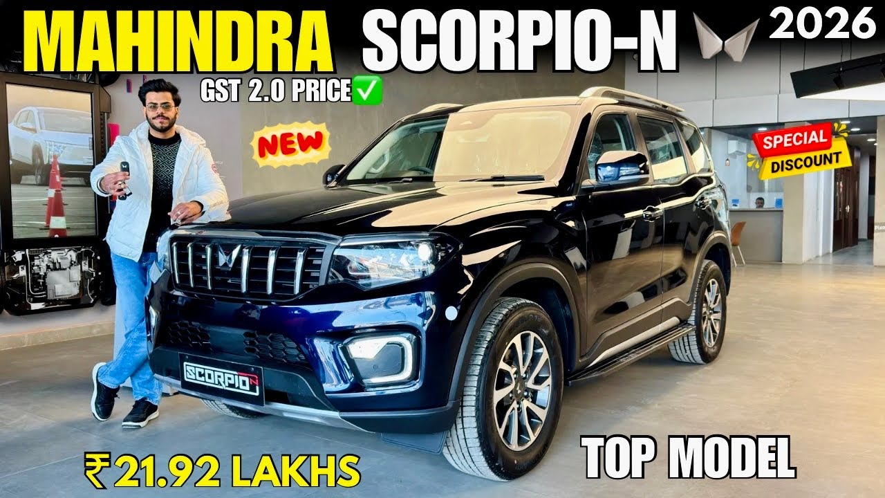 Mahindra Scorpio N Z8L Top Model 2026 Detailed Review ✅ Scorpio N Z8L Diesel AT Price & Features 🔥 