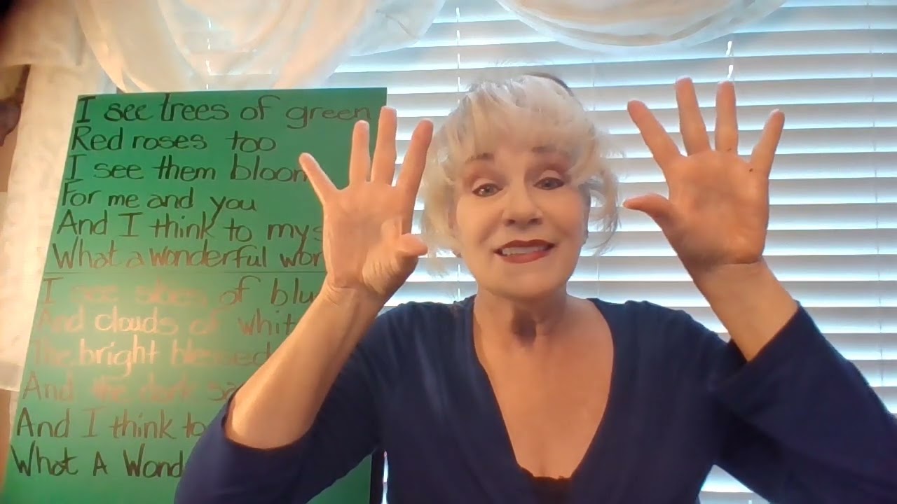 What A Wonderful World Sign Language