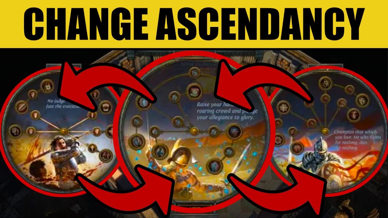 PoE1 - Change Ascendancy Classes