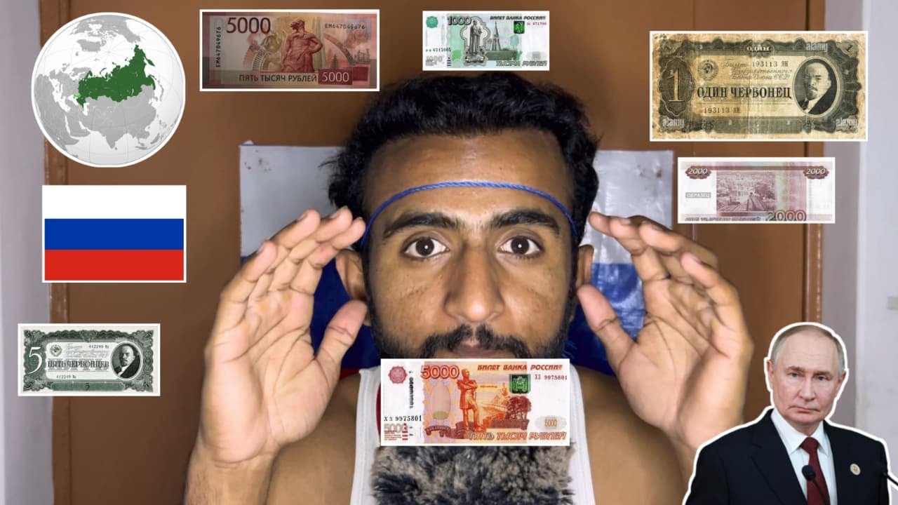 ASMR Russian 🇷🇺 Currency 💵 | ASMR на русском языке
