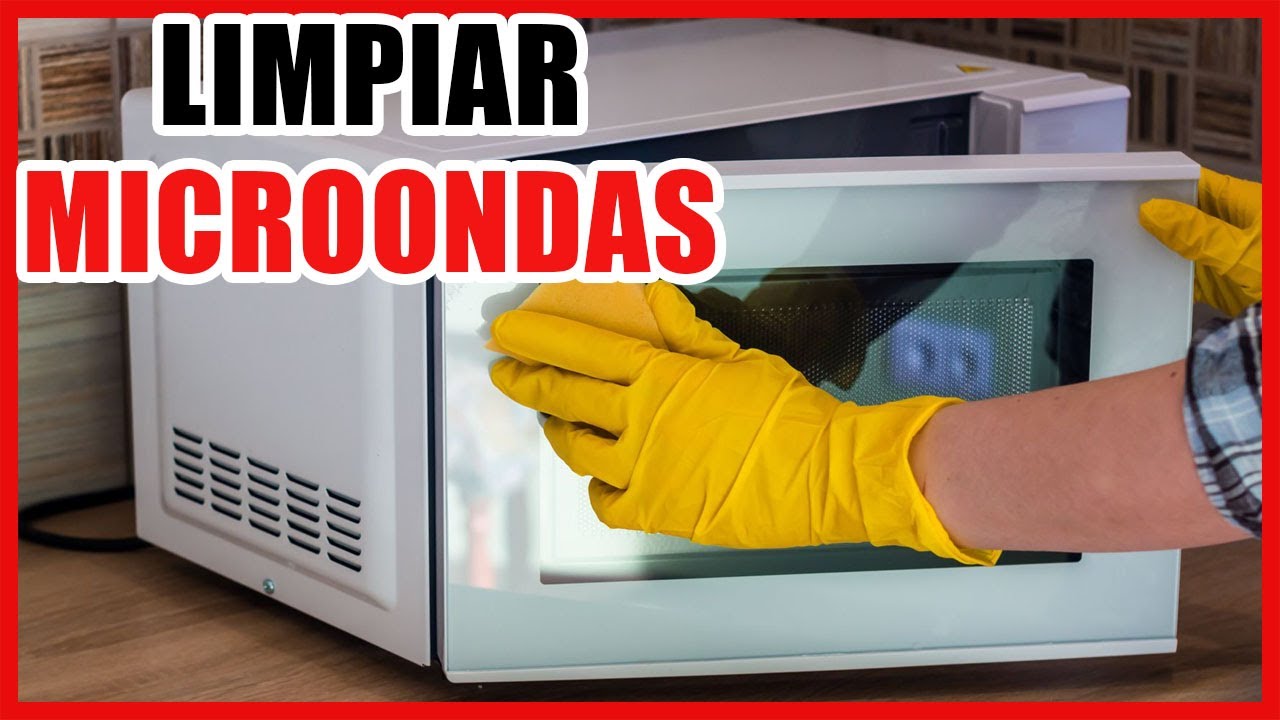 Cómo limpiar el microondas con vinagre