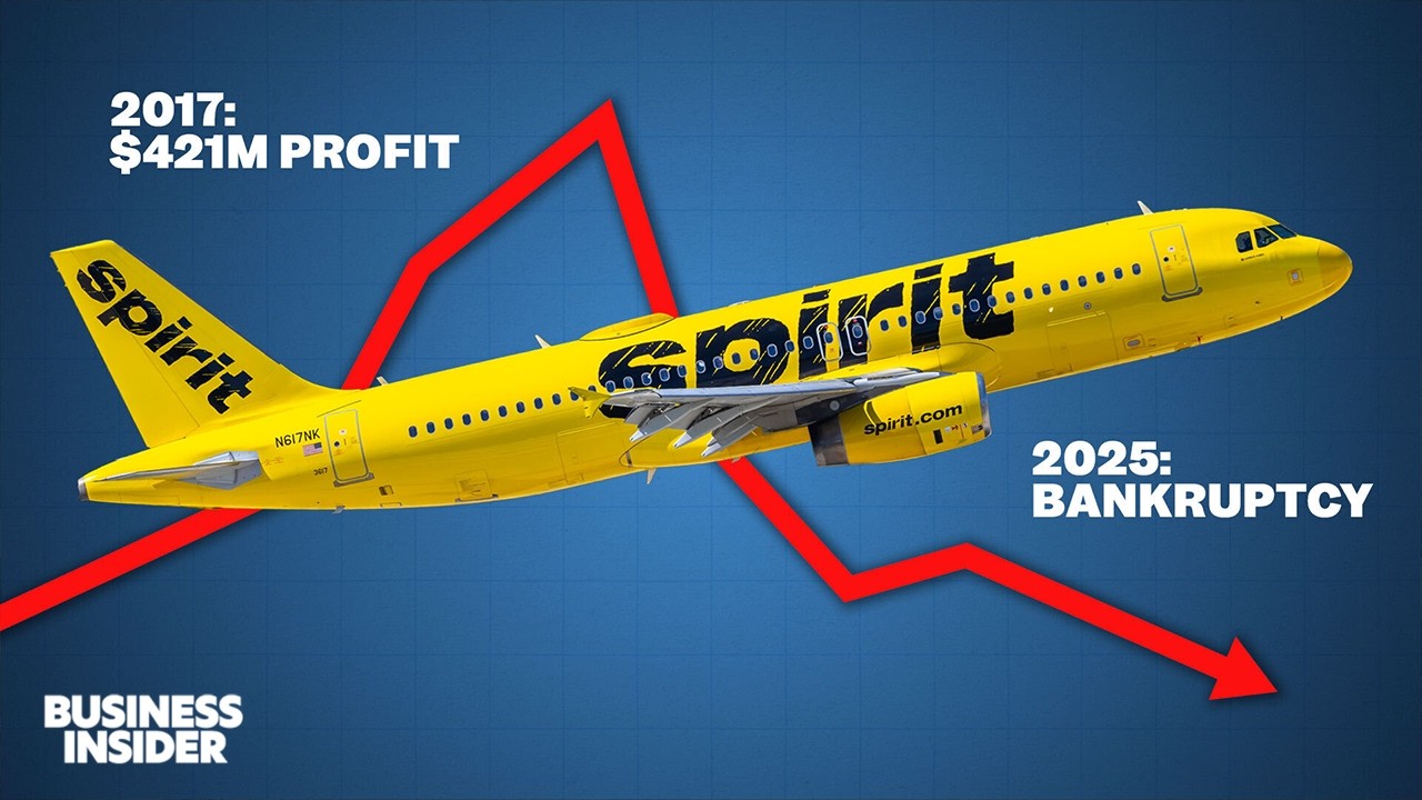 The Rise And Fall Of Spirit Airlines