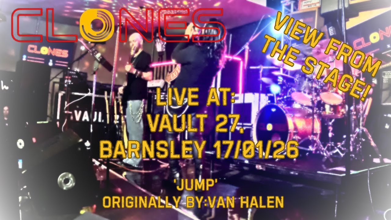“I Get Up…” – Jump | Van Halen Cover | CLONES Stage POV