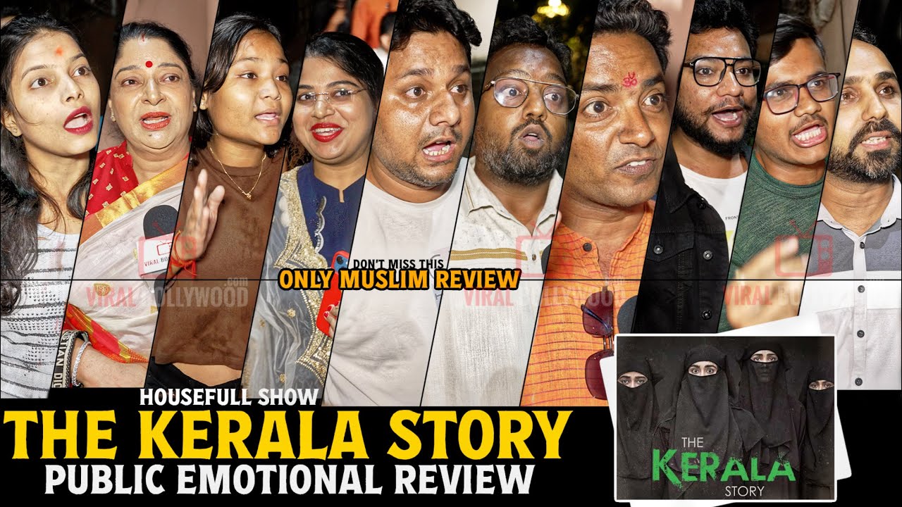 The Kerala Story | HOUSEFULL SHOW | Public UNEDITED Review | Night Show | Adah Sharma