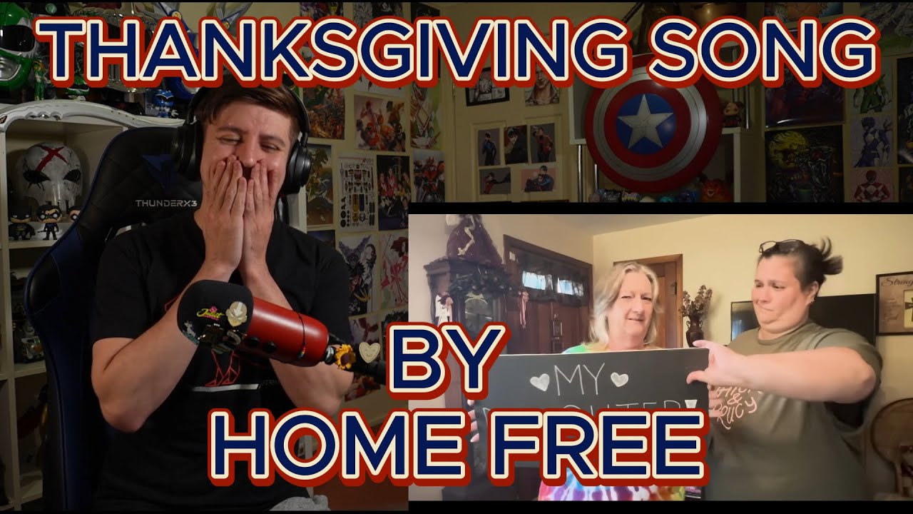 THIS WAS BEAUTIFUL!!!!!!!! Blind reaction to Home Free - The Thanksgiving Song
