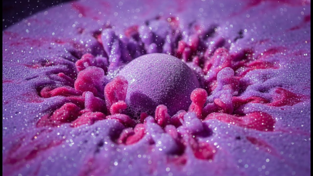 Pressing Bath Bombs is Pure Visual Zen