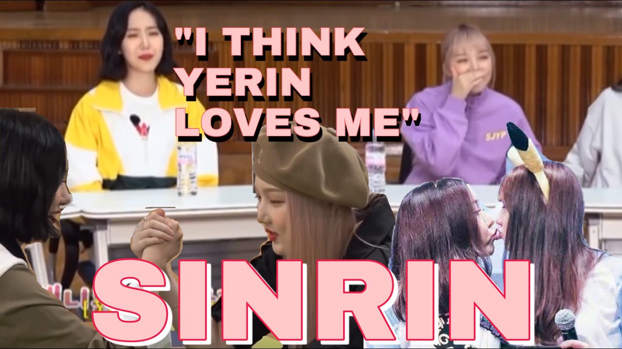 Yerin only know Sinb name | SINRIN moments #5