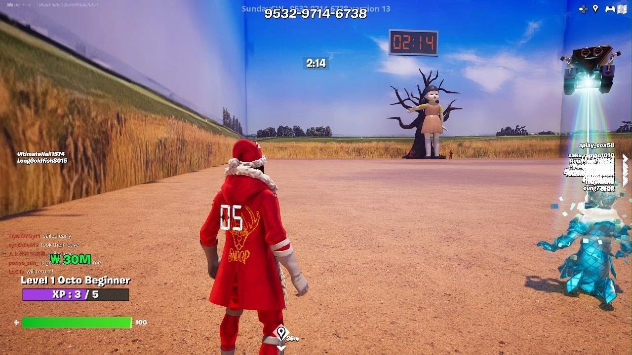 PS5 Fortnite Squid Game 2幾好玩:)
